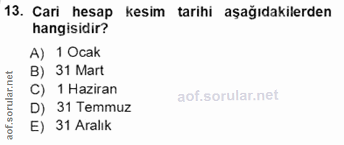 Soru 13