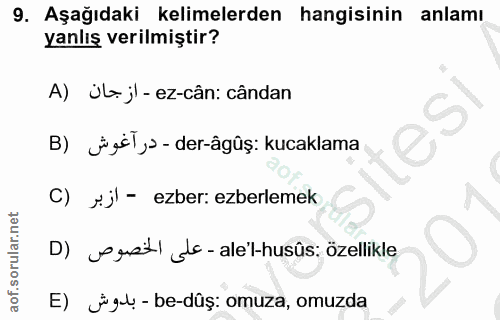Soru 9