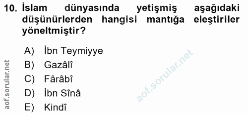 Soru 10
