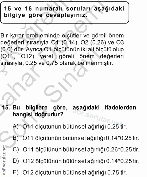 Soru 15