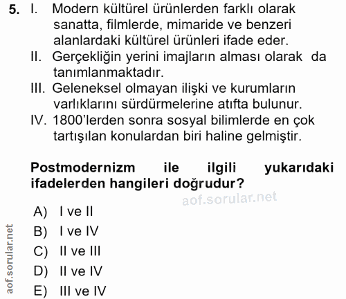 Soru 5