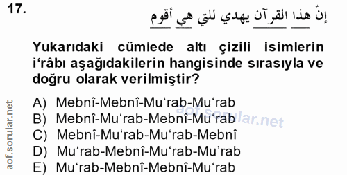 Soru 17