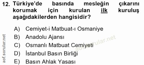 Soru 12