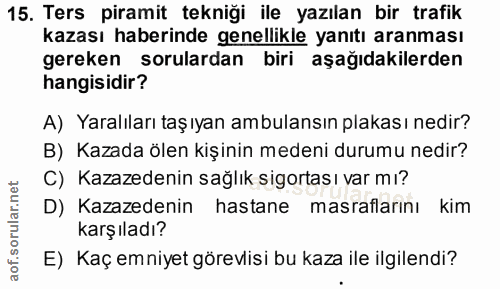 Soru 15