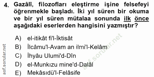 Soru 4