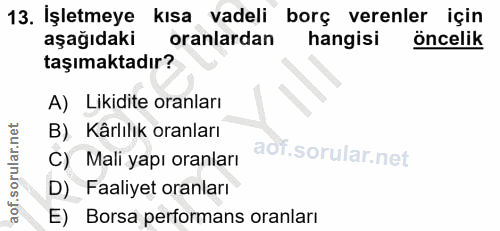 Soru 13