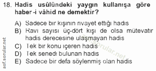 Soru 18