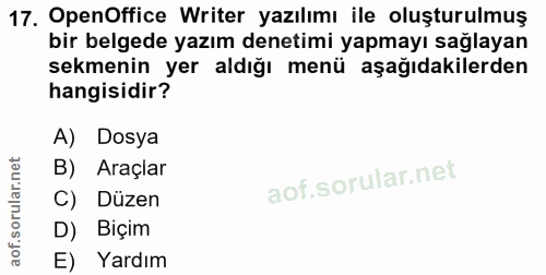 Soru 17