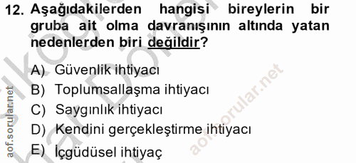 Soru 12