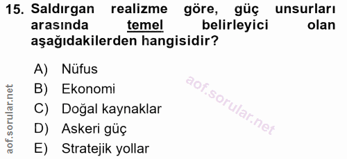 Soru 15