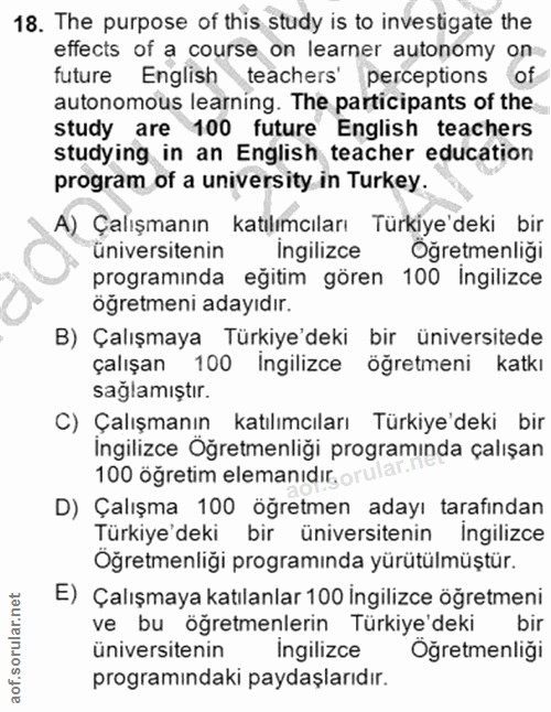Soru 18