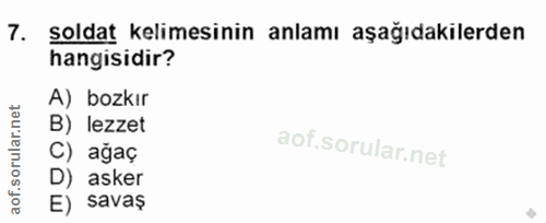Soru 7