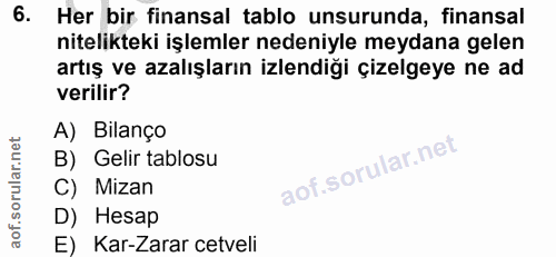 Soru 6