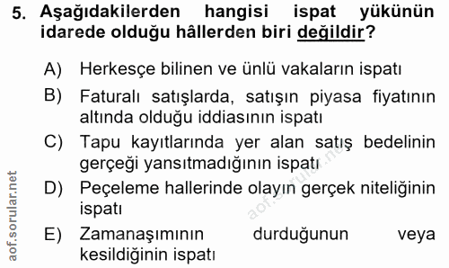 Soru 5