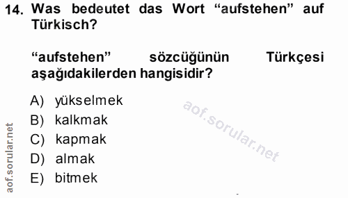 Soru 14