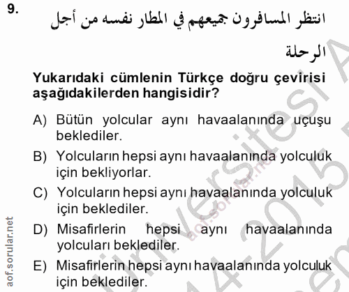 Soru 9