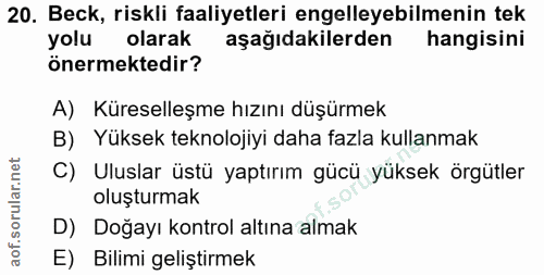 Soru 20