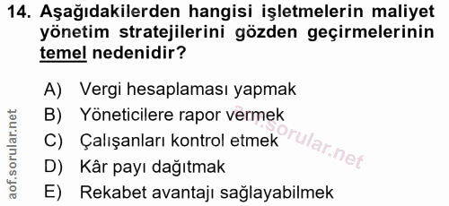 Soru 14