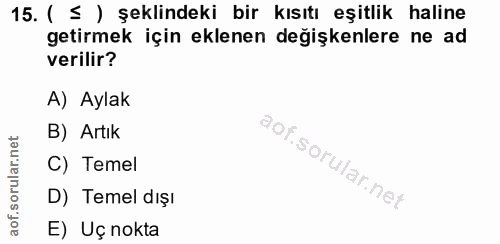 Soru 15