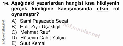 Soru 16