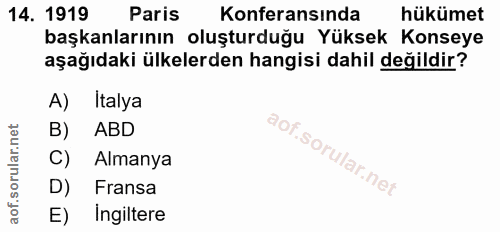 Soru 14