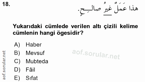 Soru 18
