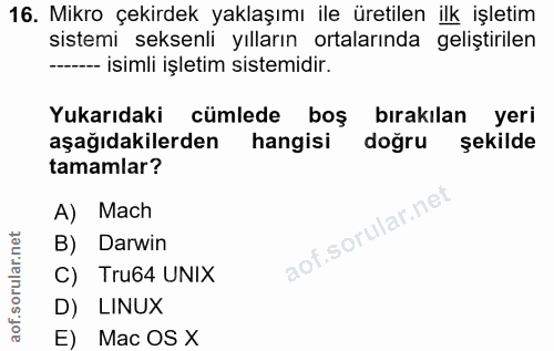 Soru 16