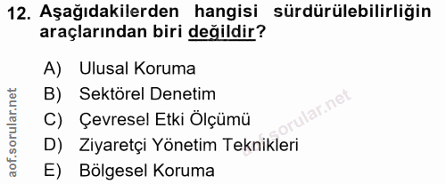 Soru 12
