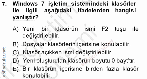 Soru 7