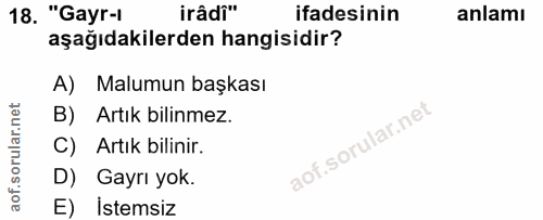Soru 18