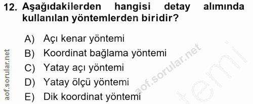 Soru 12