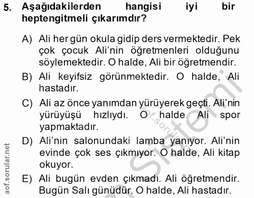 Soru 5