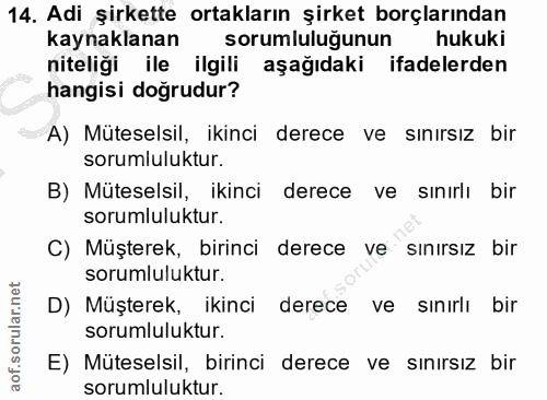 Soru 14