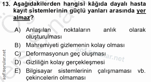 Soru 13