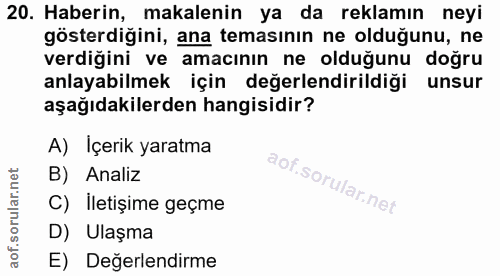 Soru 20