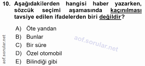 Soru 10