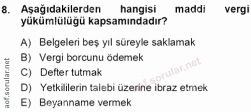 Soru 8