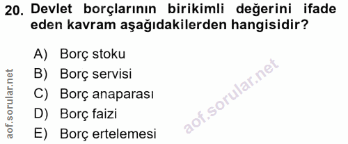 Soru 20