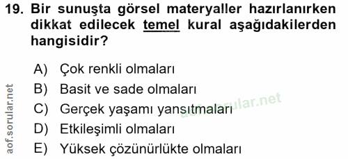 Soru 19