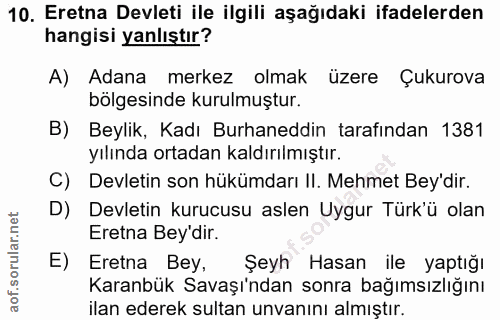 Soru 10