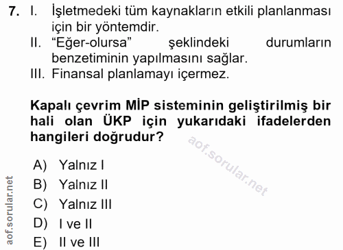 Soru 7