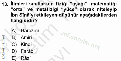 Soru 13