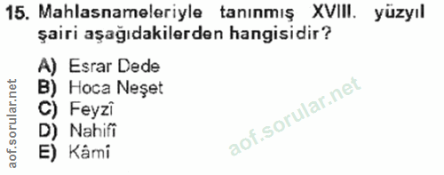 Soru 15