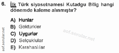 Soru 6