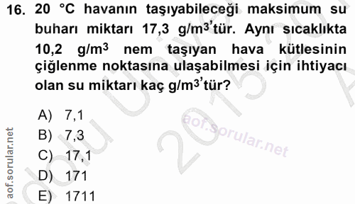Soru 16