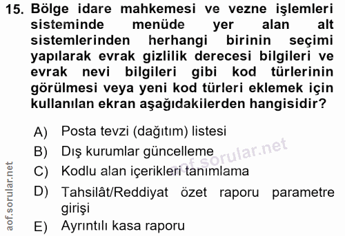 Soru 15