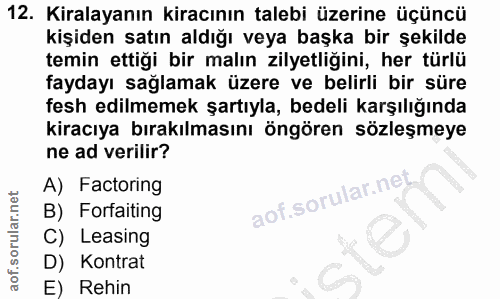 Soru 12