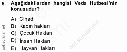 Soru 5