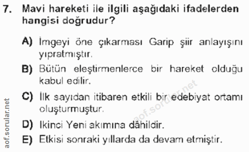 Soru 7