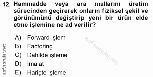 Soru 12